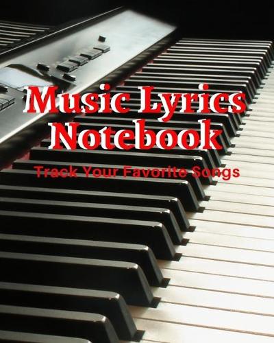 Music Lyrics Notebook