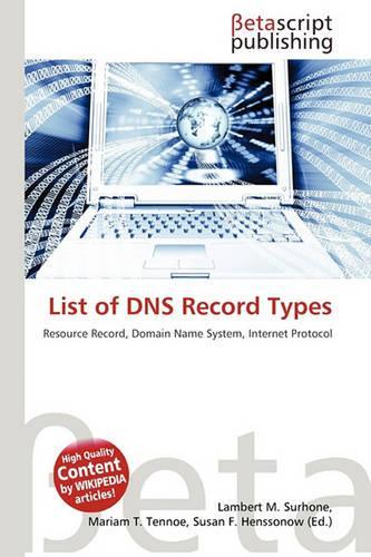 List of DNS Record Types