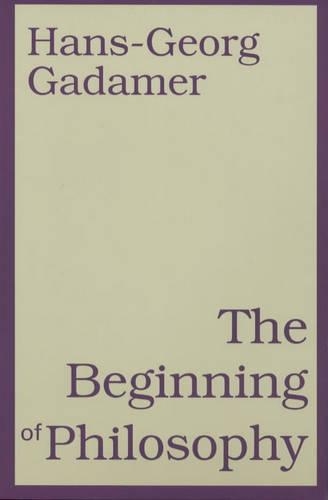 The Beginning of Philosophy