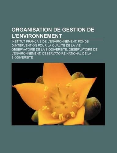 Organisation de Gestion de L'Environnement