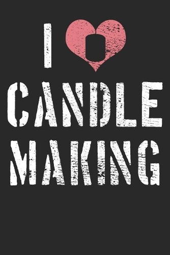 Gift Notebook: Candle Making 6x9 Dot Grid 120 Pages