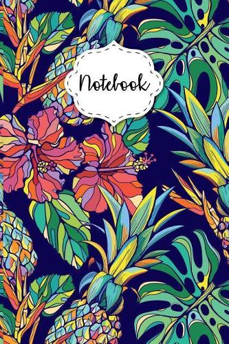 Notebook: Exotic Tropical Pattern College Ruled Journal for Taking Notes Journaling School or Work
