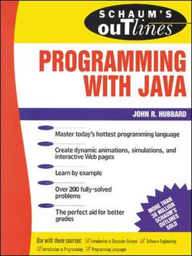 Schaum's Outlines of Programming with Java
