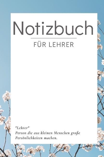 Notizbuch für Lehrer: A5 dotgrid I Lehrer I Notizbuch I Geschenk I Lehrerkalender I Schulplaner