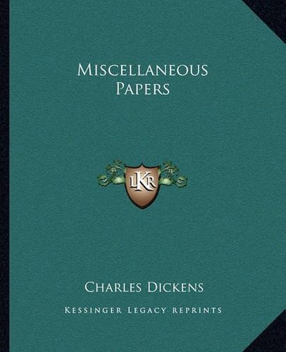 Miscellaneous Papers