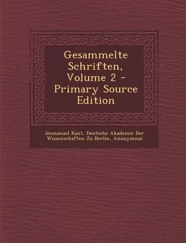 Gesammelte Schriften, Volume 2 - Primary Source Edition