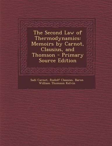 The Second Law of Thermodynamics