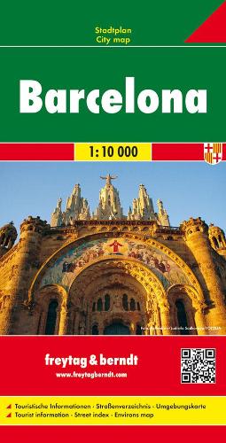 Barcelona Map 1:10 000