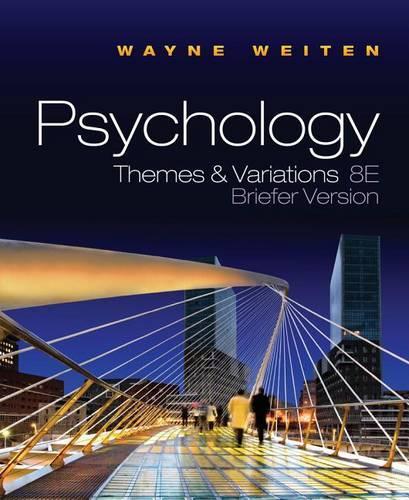 Psychology: Themes & Variations(English)