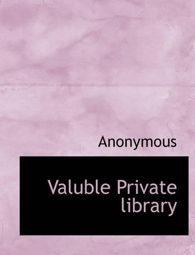 Valuble Private Library: (English)