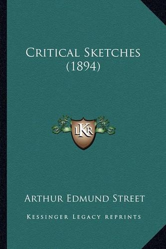 Critical Sketches (1894): (English)