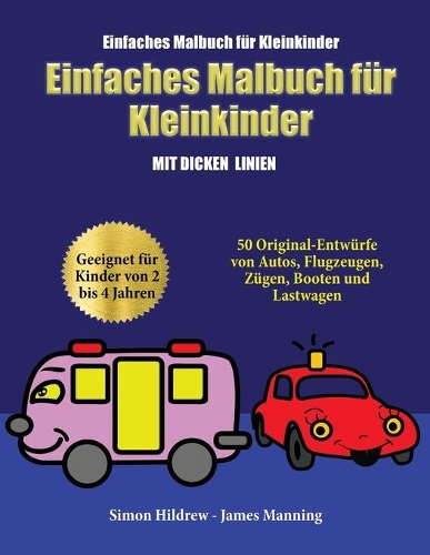 Einfaches Malbuch für Kleinkinder