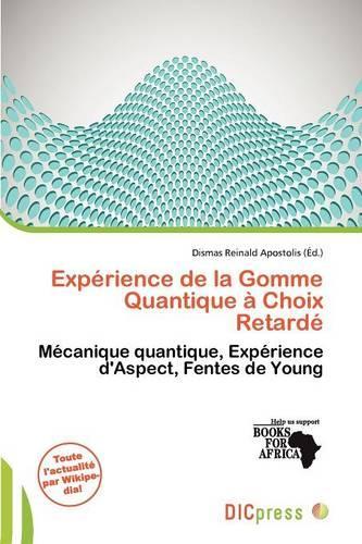 Exp Rience de La Gomme Quantique Choix Retard