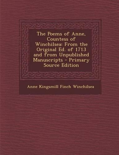 Poems of Anne, Countess of Winchilsea
