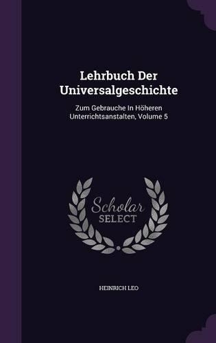 Lehrbuch Der Universalgeschichte
