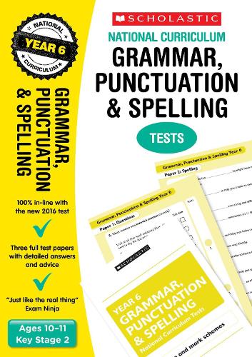 Grammar, Punctuation and Spelling Test - Year 6