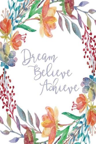 Inspirational Journal - Dream Believe Achieve (Lilac)