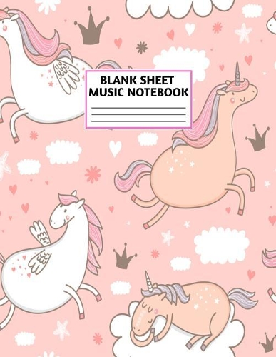 Blank Sheet Music Notebook