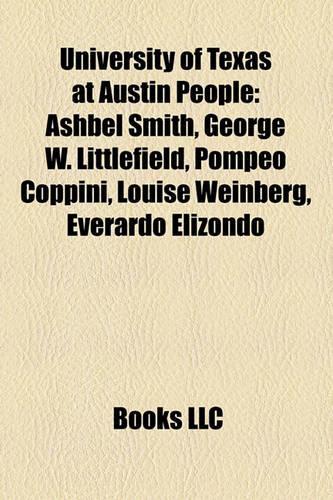 University of Texas at Austin People