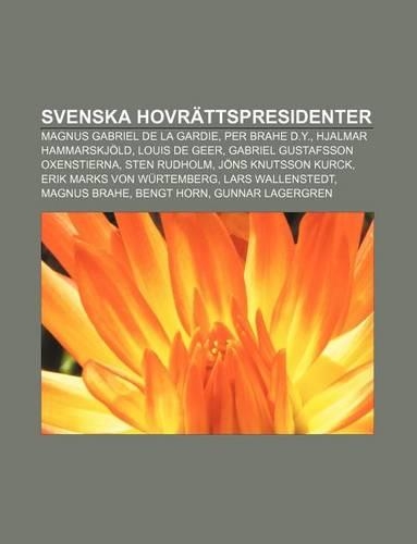 Svenska Hovrattspresidenter