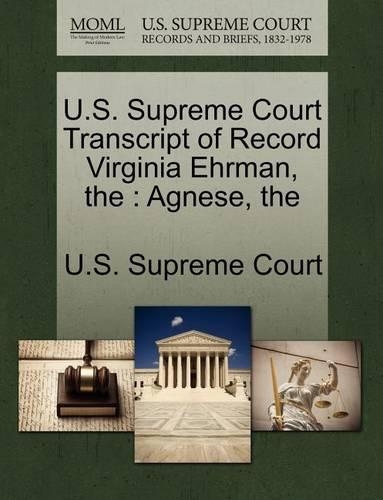 U.S. Supreme Court Transcript of Record Virginia Ehrman: (English)