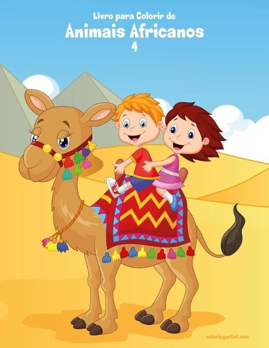 Livro para Colorir de Animais Africanos 4