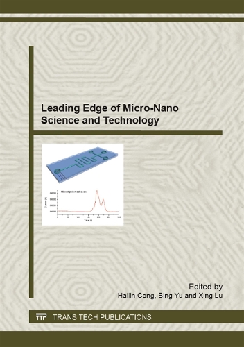 Leading Edge of Micro-Nano Science and Technology