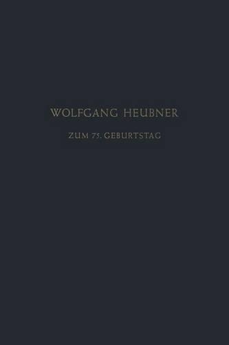 Festschrift zum 75. Geburtstag