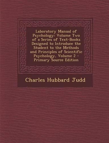 Laboratory Manual of Psychology