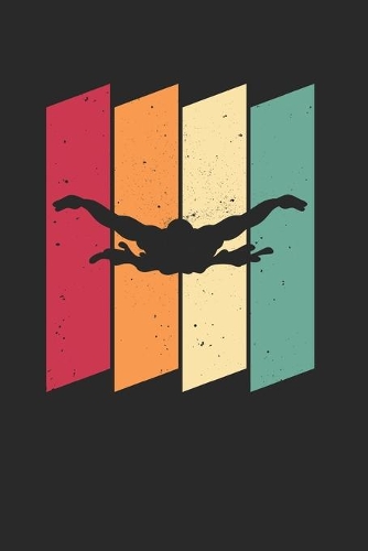 Schwimmen Schwimmer Notizbuch: Schwimmen Schwimmer Notizbuch für Liebhaber / Notizheft / Notizblock A5 (6x9in) Dotted Notebook / Punkteraster / 120 gepunktete Seiten