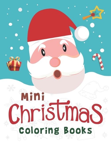 Mini Christmas Coloring Books.
