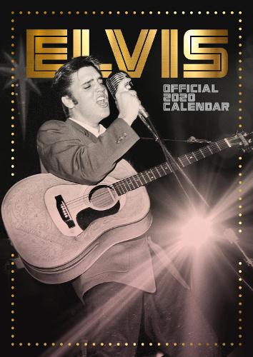 Elvis 2020 Calendar - Official A3 Wall Format Calendar