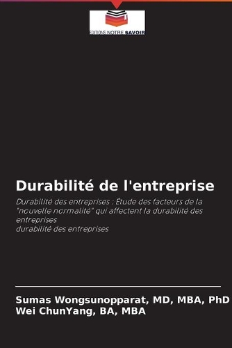 Durabilité de l'entreprise