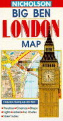 Nicholson Big Ben London Map