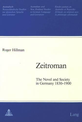 The Novel and Society in Germany 1830-1900