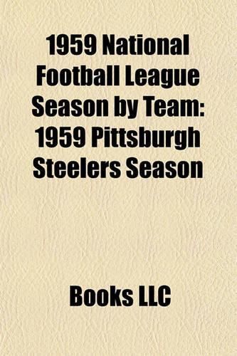 1959 National Football League Season by Team