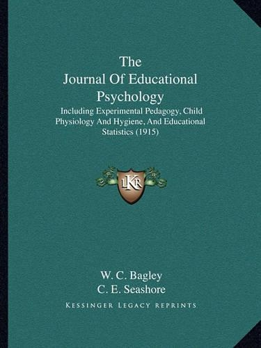The Journal Of Educational Psychology