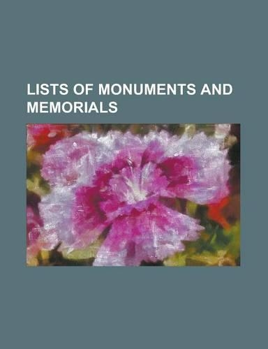 Lists of Monuments and Memorials
