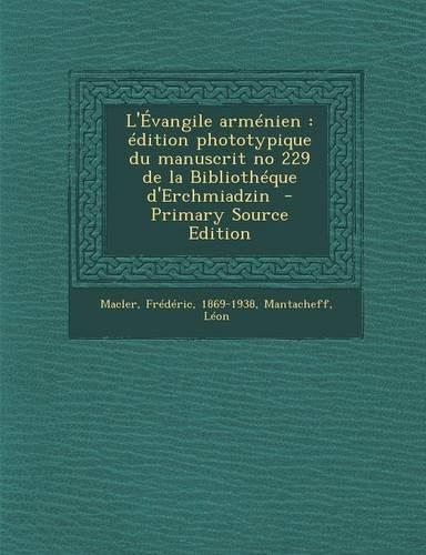 L'Evangile Armenien