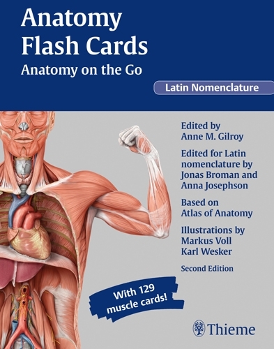 Anatomy Flash Cards: Anatomy on the Go, Second Edition, Latin Nomenclature