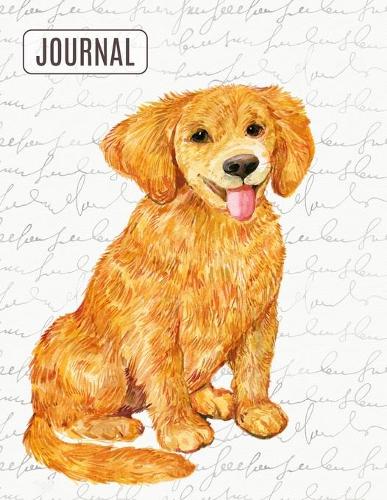Big Fat Bullet Style Journal Notebook Cute Retriever
