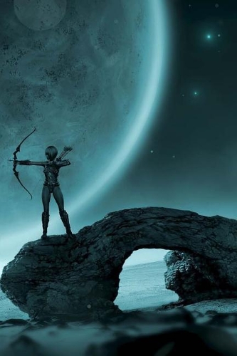 Archer Notebook: 150 lined pages, softcover, 6 x 9