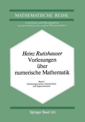 Vorlesungen über Numerische Mathematik