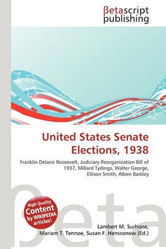 United States Senate Elections, 1938