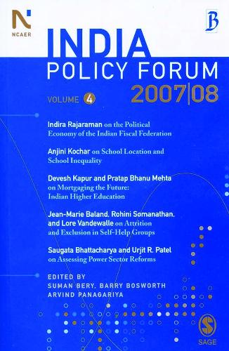 India Policy Forum 2007-08