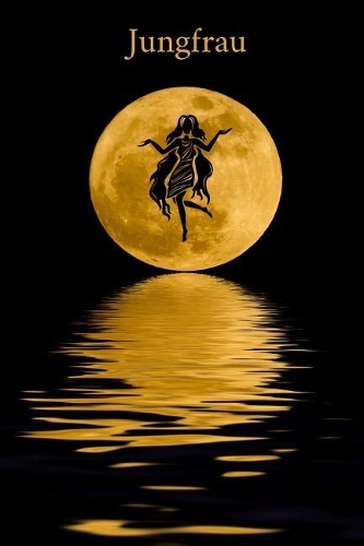 Jungfrau: Sternzeichen Notizbuch / Tagebuch / Journal mit 120 leeren karierten Seiten