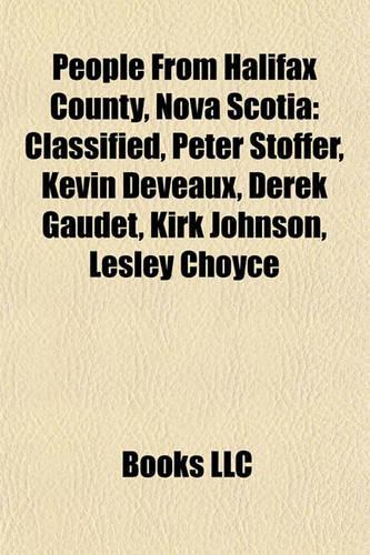 People from Halifax County, Nova Scotia