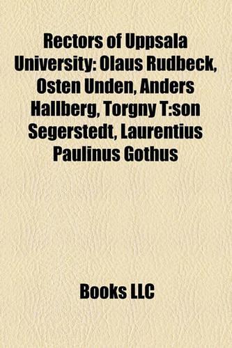 Rectors of Uppsala University