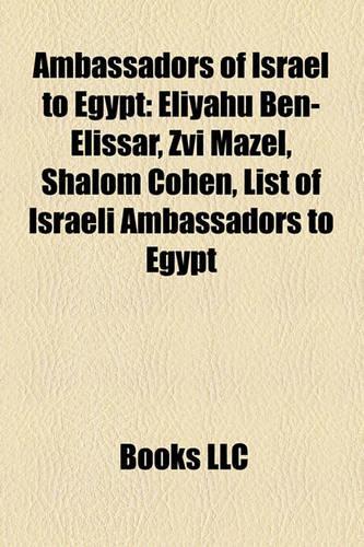Ambassadors of Israel to Egypt