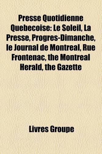 Presse Quotidienne Quebecoise